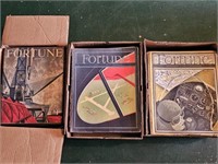 Boxes of Vintage Fortune Magazines