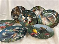 KNOWLES BIRDS OF YOUR GARDEN COLLECTION. 7- 8-1/2"