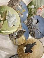 Lot of 6 - 9-1/2” plates from the WATERBIRD