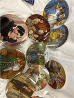 Lot of 10 GONE WITH THE WIND COLLECTORS PLATES