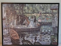 Framed Renoir Artwork Puzzle