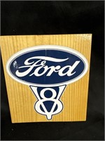 5-1/2” by 6-1/2” FORD V8 plaque