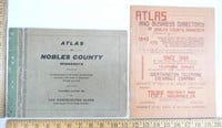 1930 & 1940 Nobles County MN Atlas'