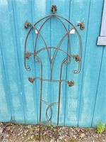 Two new iron trellises. 68 inches tall 26 inches