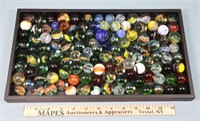 Large group of Glass Shooter Marbles