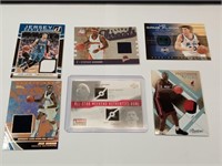 NBA Game worn Jersey cards