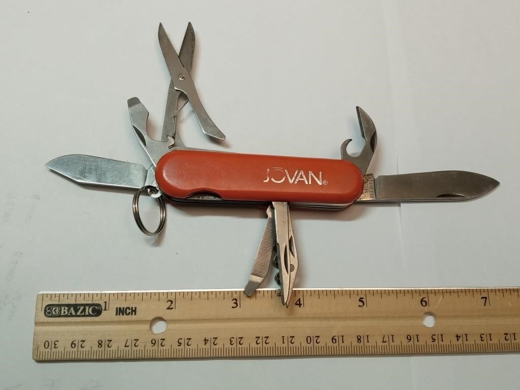 Jovan multifunctional pocket knife tool