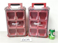 2 Milwaukee Packout Compact Organizers (No Ship)