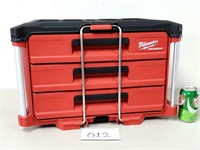 Milwaukee Packout 3-Drawer Tool Box (No Ship)