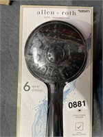 ALLEN AND ROTH SHOWER HEAD RETAIL $40