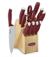 Cuisinart Pro Collection 12 Piece Knife Block Red