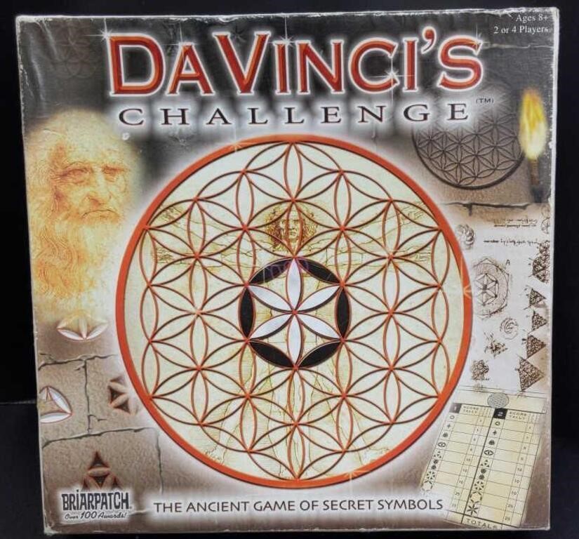 Davinci's challenge ancient game of secret