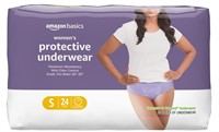 Wms Incontinence & Postpartum Underwear Sz S