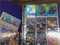 Beanie Babies collectible cards binder