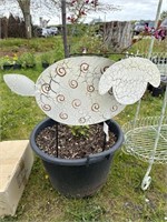 Lamb Garden stake - about 24 inches tall