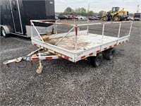 Utility Trailer 6.5ft x 10ft With Ramps (no title)