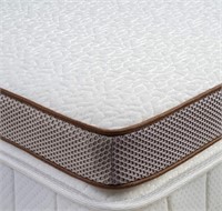 BedStory 4 Inch Memory Foam Mattress Topper Full