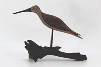Carved & Painted Shore Bird