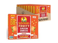 Sun-Maid Peach Fruity Raisin Snacks 200-300/Bags