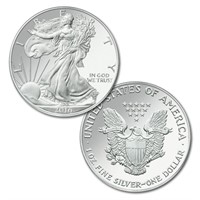 (1) 2016 US Silver Eagle-Mint Fresh