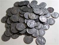 Lot of (100) Buffalo Nickels Mixed Grade and Date