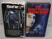 C12) 2 Horror VHS Movies Tapes Friday The 13th