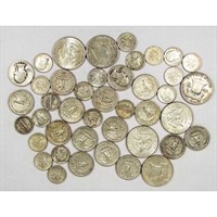 $9 Face Value Mixed Type Silver Coins