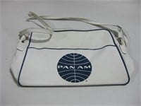 Vtg 5.25"x 12"x 10.25" Pan Am Bag