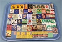 (60) Interesting Vintage Advertising Matchbooks