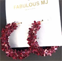 Fabulous MJ  boutique earrings MSRP $17