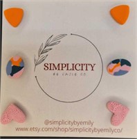 Simplicity by Emily co. Classy boutique earrings