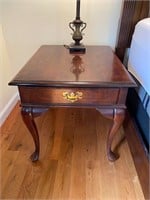 Traditional Cherry Wood End Table