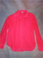 C9) Large woman's button up, American eagle,