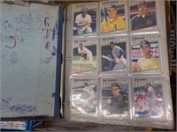Binder 1989 Fleer Baseball cards