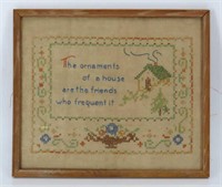 The Ornaments of a House Needlepoints