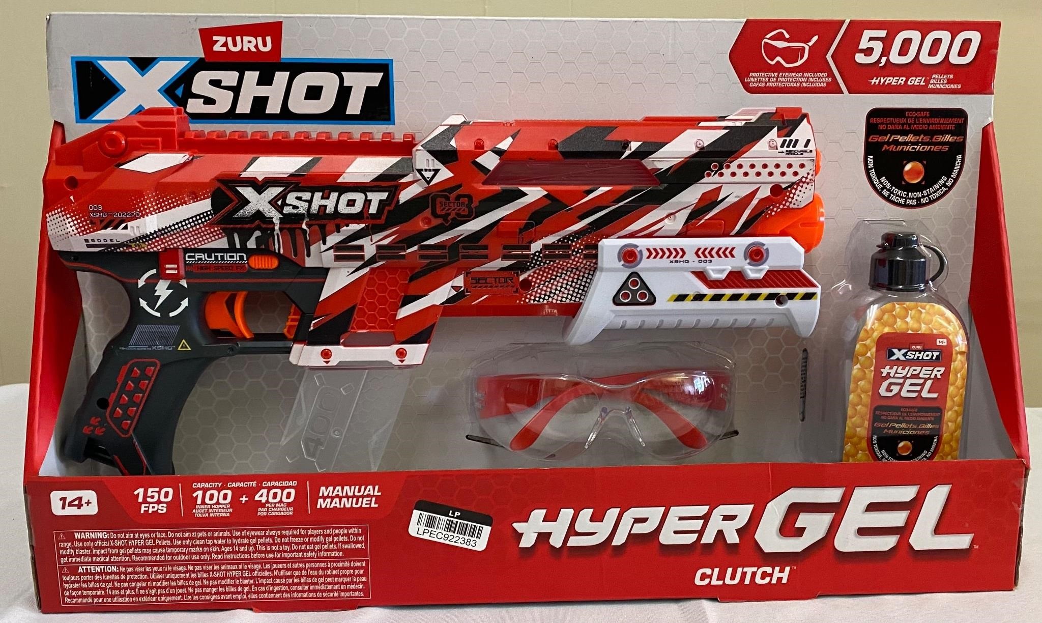 BRAND NEW Zuru X Shot Hyper Gel Clutch