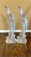 Lead Crystal candle holders