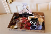 Box of collector miniture shoes