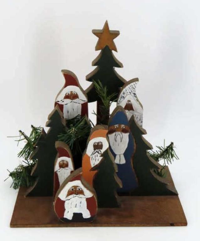 Wooden Christmas Display