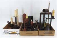 Selection of Electrified Candlestick Holders