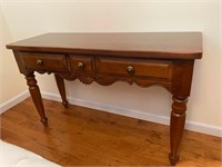 Broyhill Federal Style Sofa Console Table