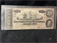 Confederate States of America $20.00