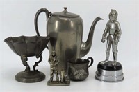 Assorted Pewter and Figures