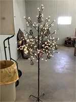 68 inch tall lighted decorative tree