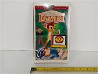 Sealed Walt Disney 55th Anniversary Bambi VHS