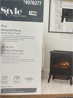 STYLE SELECTIONS INFRARED STOVE RETAIL $150