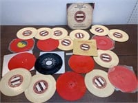 Recordio Audio discs and Philco safety records