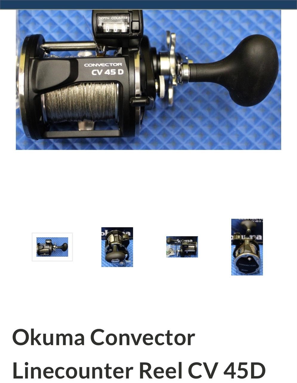 Okuma Convector  Linecounter Reel CV 45D