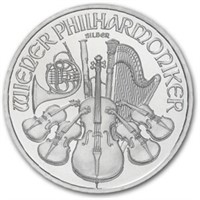 1 oz. Random Date Silver Austrian Philharmonic