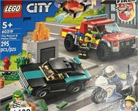 LEGO CITY FIRE RESCUE AND POLICE CHASE